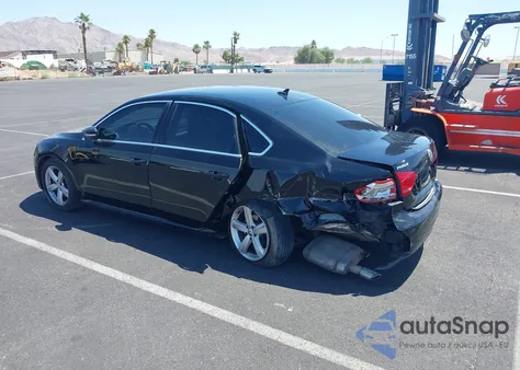 2014 Volkswagen Passat Se from USA, damaged, VIN 1VWBT7A32EC079742